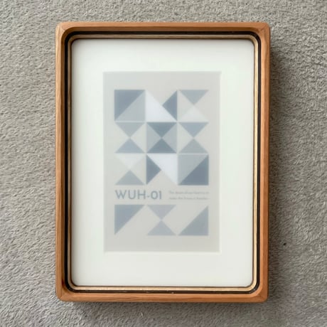 WOOD FRAME 04 / 贅沢な素材と品質の高い木製フレーム