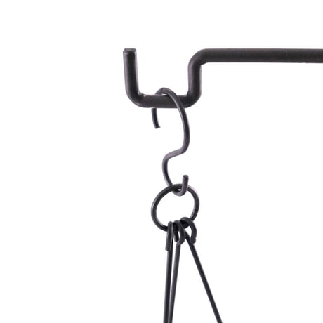 STAND HOOK + HANGING TRAY / 高さ自在、使い方自由のアイアンスタンド / iron , acasia