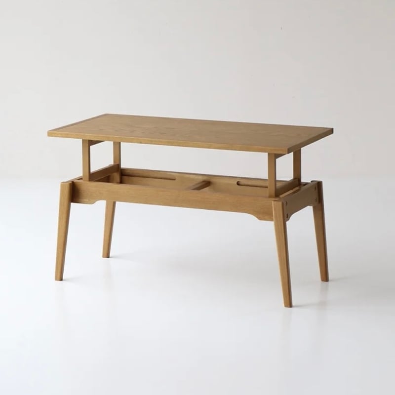 Elevator Table / 2段階に高さ調節ができる リビングテーブル