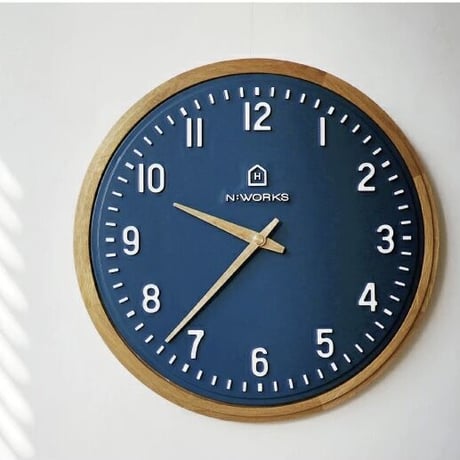 Ekolu wall clock" / エコル ウォールクロック / 掛け時計  北欧 ミッドセンチュリー  サイズ / Φ30×D3cm 1.0kg