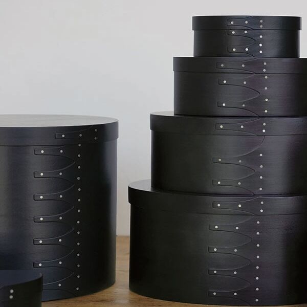 【専用】シェーカーオーバルボックス ブラックチェリー No.3&No.5セット AXCIS シェーカーオーバルボックス / BLACK / 素材 チェリー材