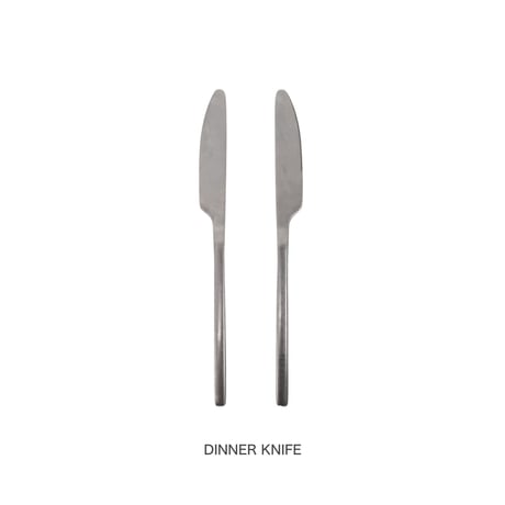GRACE CUTLERY DINNER / DINNER SPOON , FORK , KNIFE セット / スプーン フォーク ナイフ / マットなステンレス カトラリー