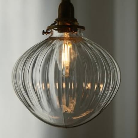 FRUCT PENDANT LIGHT L / ガラスシェード + 真鍮灯具 / 30cm , 60cm , 100cm , 150cm / E17 シーリングカバー付 / AXCIS ※電球なし