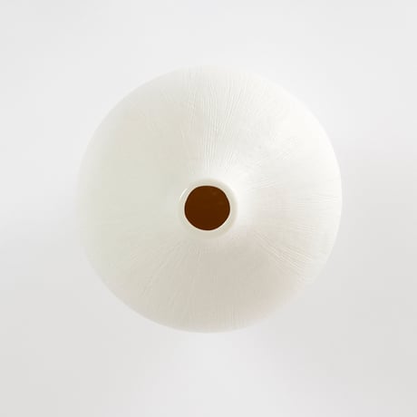 FLOWER VASE MAT （porcelain）/ マットな質感 磁器製のフラワーベース プランパー / S , Lサイズ