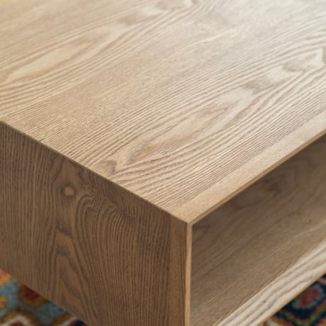 LIVING TABLE タモ突板 / リビングテーブル / TV BOARD / サイズ : W100×D45×H35cm
