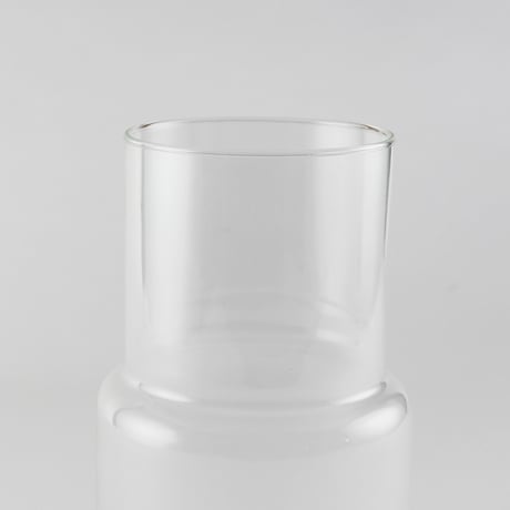 REUSE GLASS BASE  / 大ぶりな枝物から季節のお花まできれいに映え、どんなお部屋にも合うデザイン / フラワーベース / H30cm