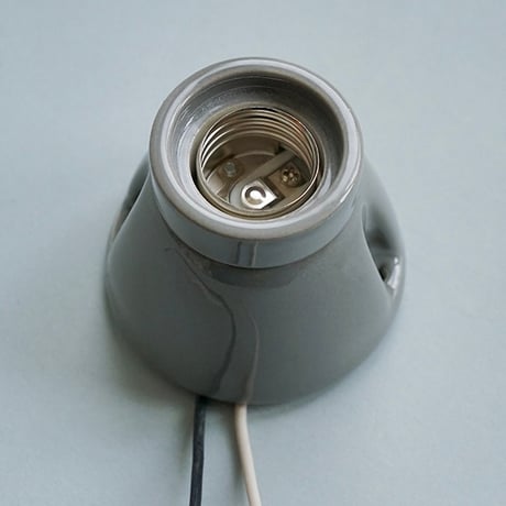Ceramic Socket standard / white , gray / AXCIS / E26 / 電球なし / セラミックソケット スタンダード