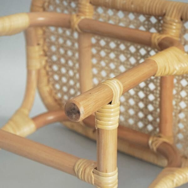 RATTAN STOOL by tuttu / ラタンスツール スクエア / 椅子 / リ