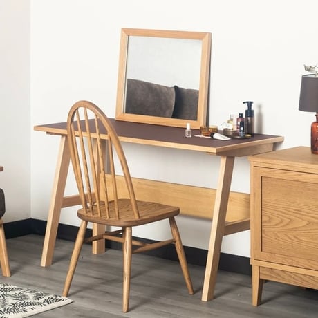 linoleum / OAK DESK / デスク / 120cm幅のデスク / リノリウム 全2色 グリーン , バーガンディ / 天然木