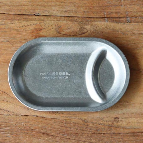 GRACE OVAL 2COMPART PLATE / グレイス オーバル2コンパートメントプレート POST GENERAL