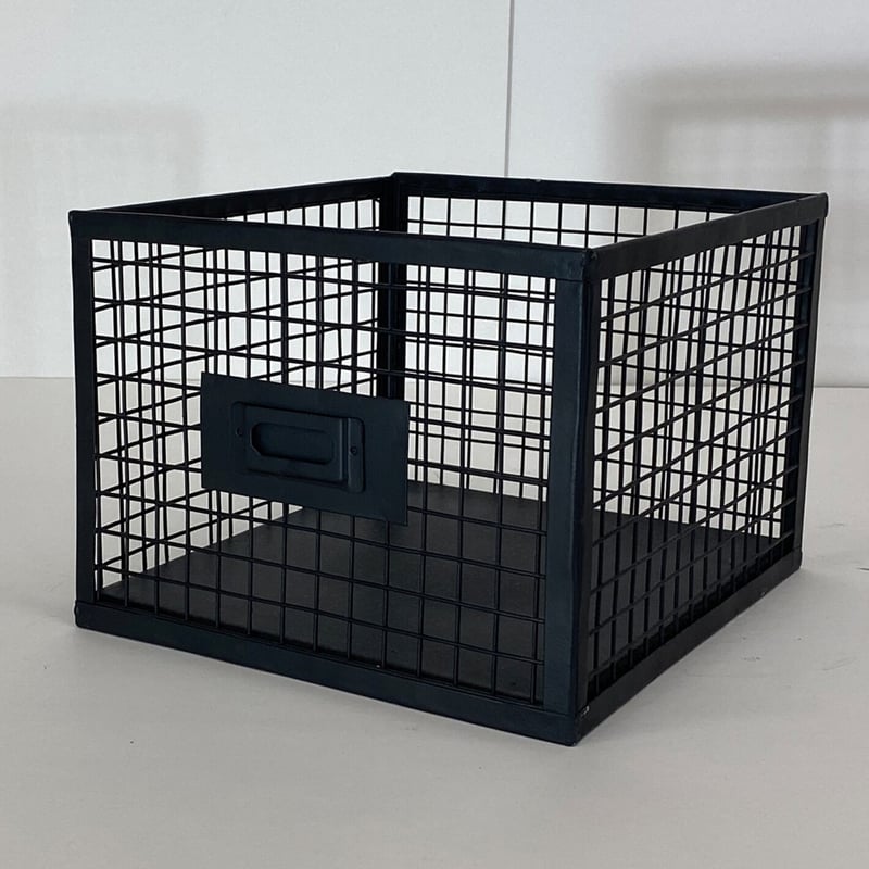 IRON×WOOD 無骨なアイアンチェスト / BLACK / 4杯 H1020mm / リビ