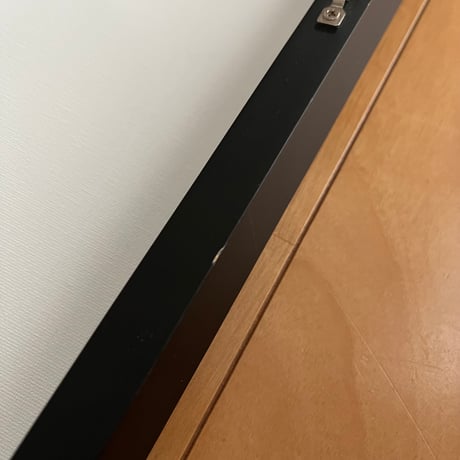 ■ USED / WOOD POSTER HANGER / BLACK / ポスターを額装に入れずにラフに演出できるポストフレーム / マグネット挟み込みタイプ / A1 A2  B2  B3