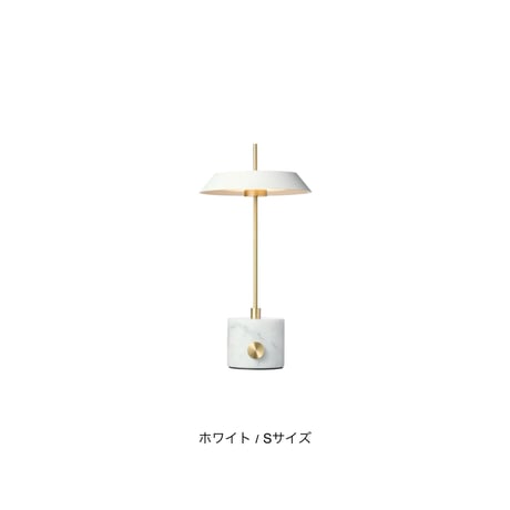INNOCENCE LED - TABLE LAMP / 異なる素材を組み合わせた ミッドセンチュリーテイストのテーブルランプ / WHITE , GREIGE , BLACK