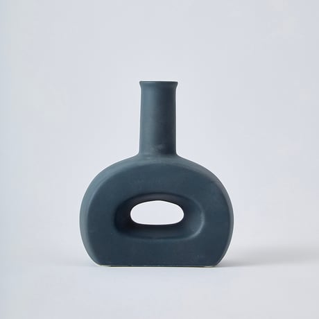 PORCELAIN FLOWER VASE / フラワーベース アトレ ワイド / 花瓶 / 花器
