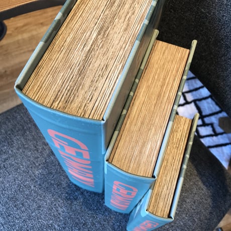 Germany ART BOOK BOX / 大中小 3個セット / 小物収納 / エイドボックス 薬箱