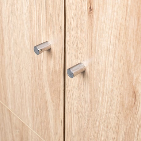 NATURAL × GRAY CABINET 45 / 90 収納キャビネット / アジャスター / リビング収納