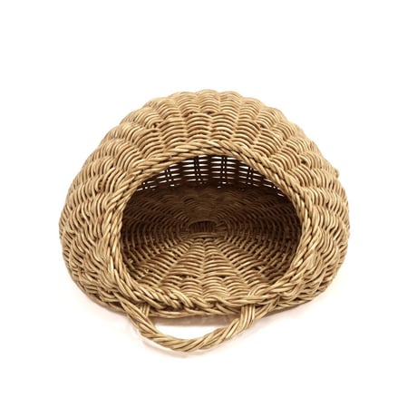 ＲＯＵＮＤ  ＷＡＬＬ ＢＡＳＫＥＴ / ウォールバスケット / 洗える素材 おしゃれな壁面収納 / キッチン収納にも / UTILE / NAIL