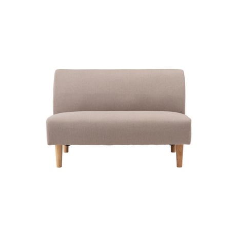 Compact fabric sofa / 1,2 SEATER / ダイニングソファー / DINING SOFA / 1人掛けソファ 2人掛けソファ / BEIGE