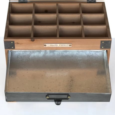 Drawer&collection case / 雰囲気のあるオールドモデルのコレクションボックス/ 引出し収納