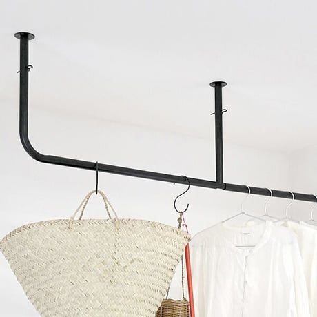AXCIS CEILING HANGER 1550mm / ハンガーラック / アイアン ハンガーラック/ ディスプレイバー / 約4段階の高さ調整機能付き
