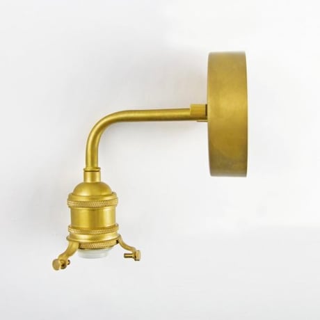 BRASS ENTRANCE LIGHT + SHADE  / アイアンのミニシェードと美しい真鍮のエントランスライト / 電球なし / 屋外ライト / 玄関照明 / タイプA