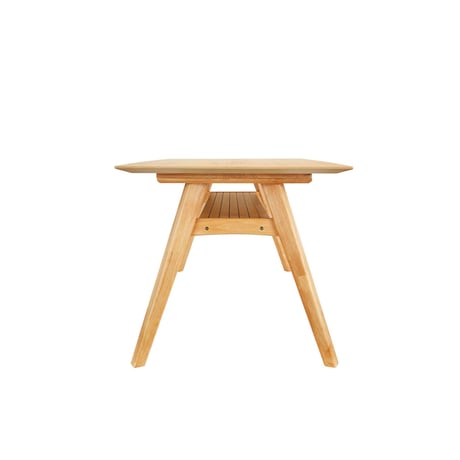 ＤＩＮＩＮＧ ＴＡＢＬＥ １５０ / ナチュラルな木のぬくもりが紡ぐ 棚板の付いたダイニングテーブル / 4人掛けテーブル / DINING TABLE