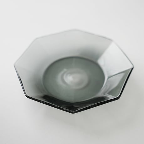 mem GOBLET GLASS 'N' PLATE / ゴブレットグラスとプレートのセット / GRAY , GREEN , CLEAR / AXCIS