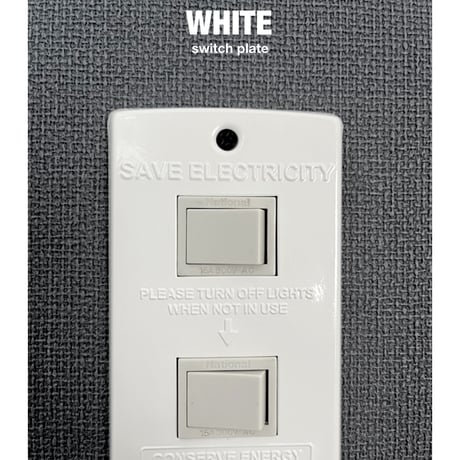 SWITCH PLATE STEEL / 壁面のスイッチパネルをスタイリッシュにおしゃれに変身 / スイッチプレート / 1口 2口 縦長1口  / コンセントカバー / ARTWORK STUDIO