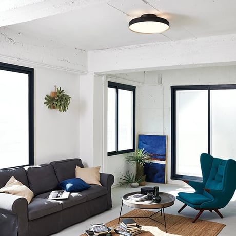 GLOW 6000 LED-ceiling lamp  / ARTWORK  STUDIO / 天井照明 / シーリングランプ / 高寿命 LED内蔵 調光 調色 リモコン付 （〜約14畳用）