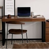 WALNUT DESK 1100 / ウォールナットデスク /  W1100xD500xH725mm  / テーブル / パソコンデスク / 引き出し付 / デスク / ウォールナットブラウン