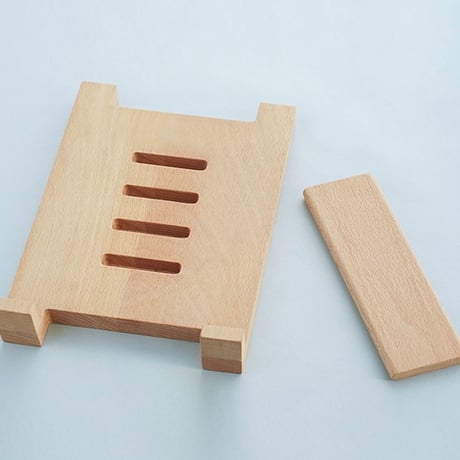 WOOD DISPLAY STAND / ナチュラルなビーチ材のディスプレイスタンド /  S , Lサイズ / ナチュラル