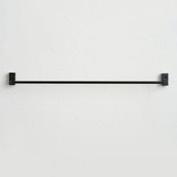 VOL IRON TOWEL LONG HANGER / スタイリッシュなハウスパーツ / IRON BLACK