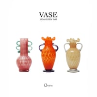 Quyen grass vase / 花を活けてもそのまま置いても美しいデザインのガラスベース