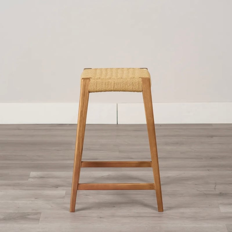ASH WOOD × PAPER CORD STOOL 02 / +HIGH アッシュ無垢のス