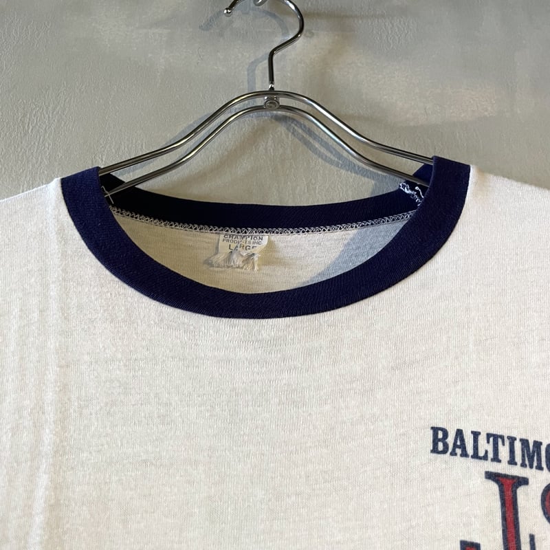 60s Champion S/S ヴィンテージTシャツ 染み込みプリント USA製 60s Champion S/S ヴィンテージTシャツ 染み込みプリント USA製