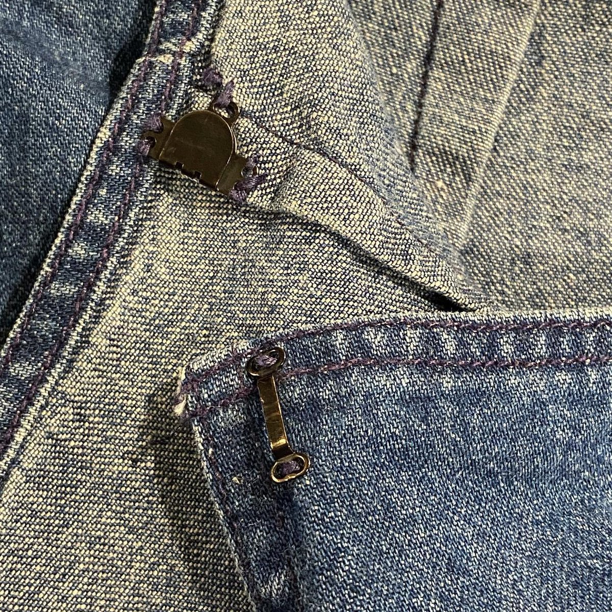 RALPH LAUREN COUNTRY デニムラップスカート 90s ラルフローレン