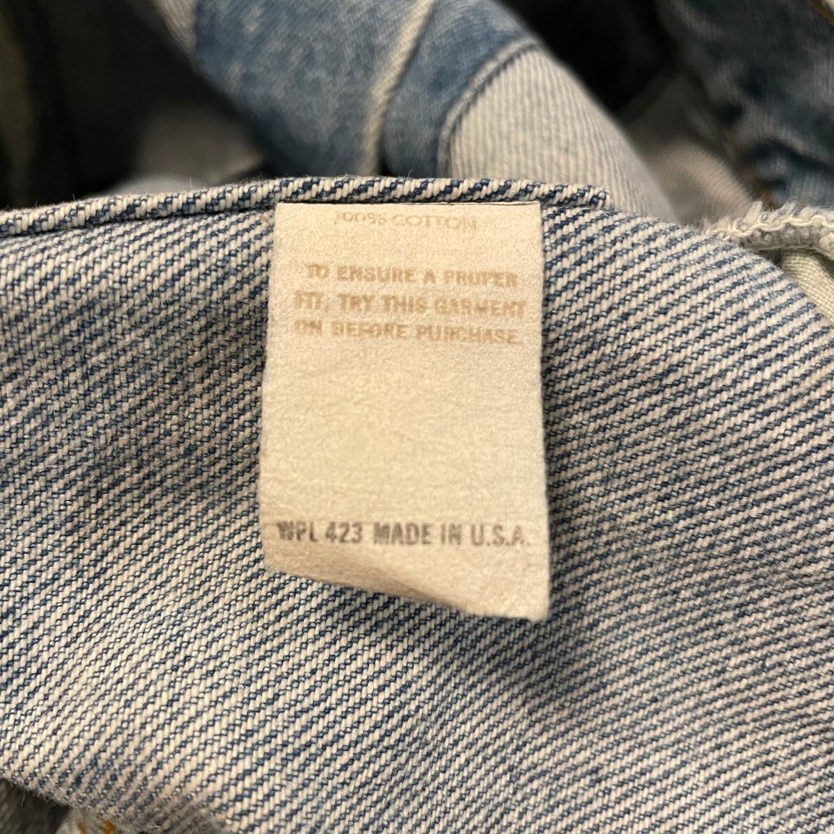80s Levi's 70506 デニムジャケット USA製 Size 44 4ポケ リーバイ
