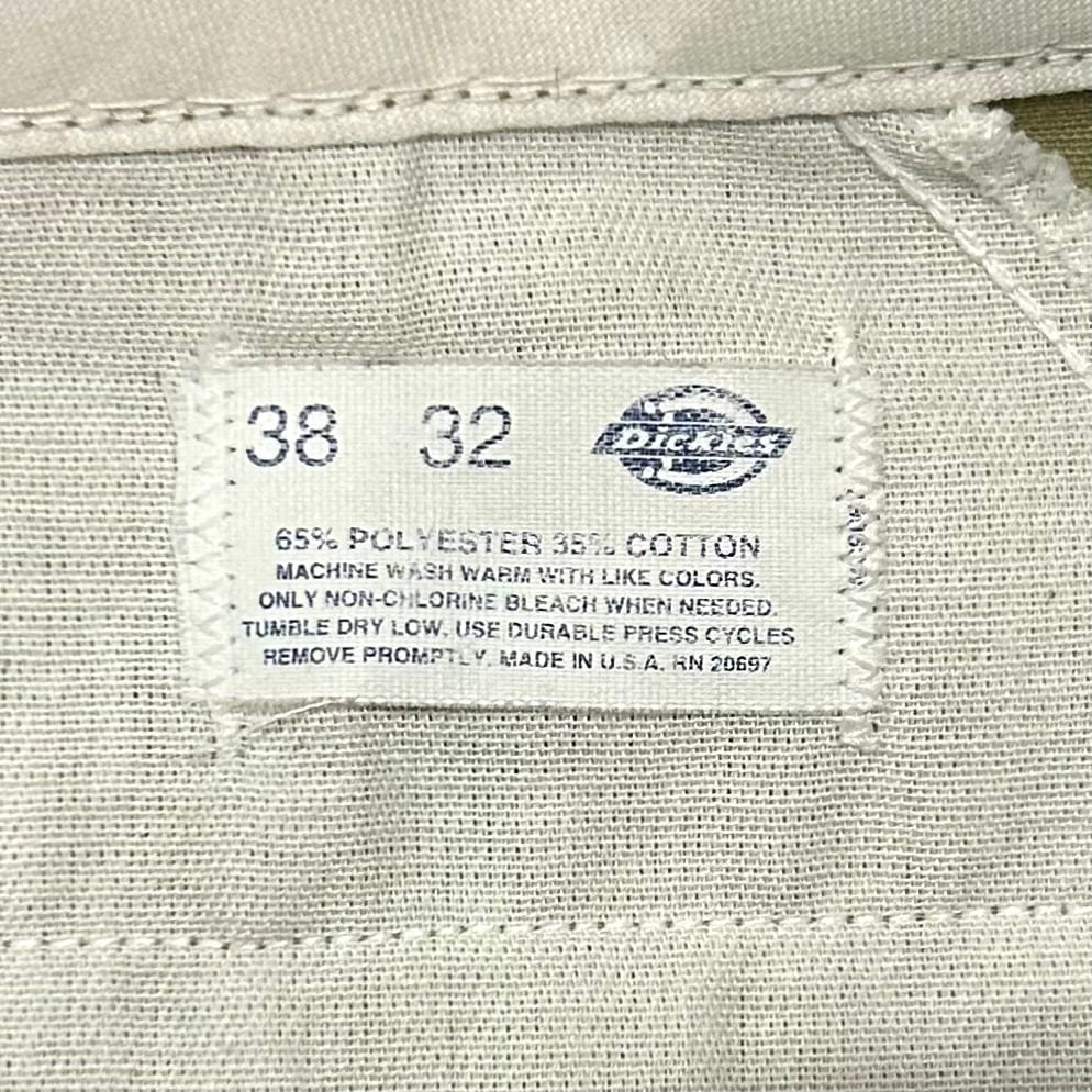 90s Dickies 874 ワークパンツ ディッキーズ ベージュ 38×32 USA