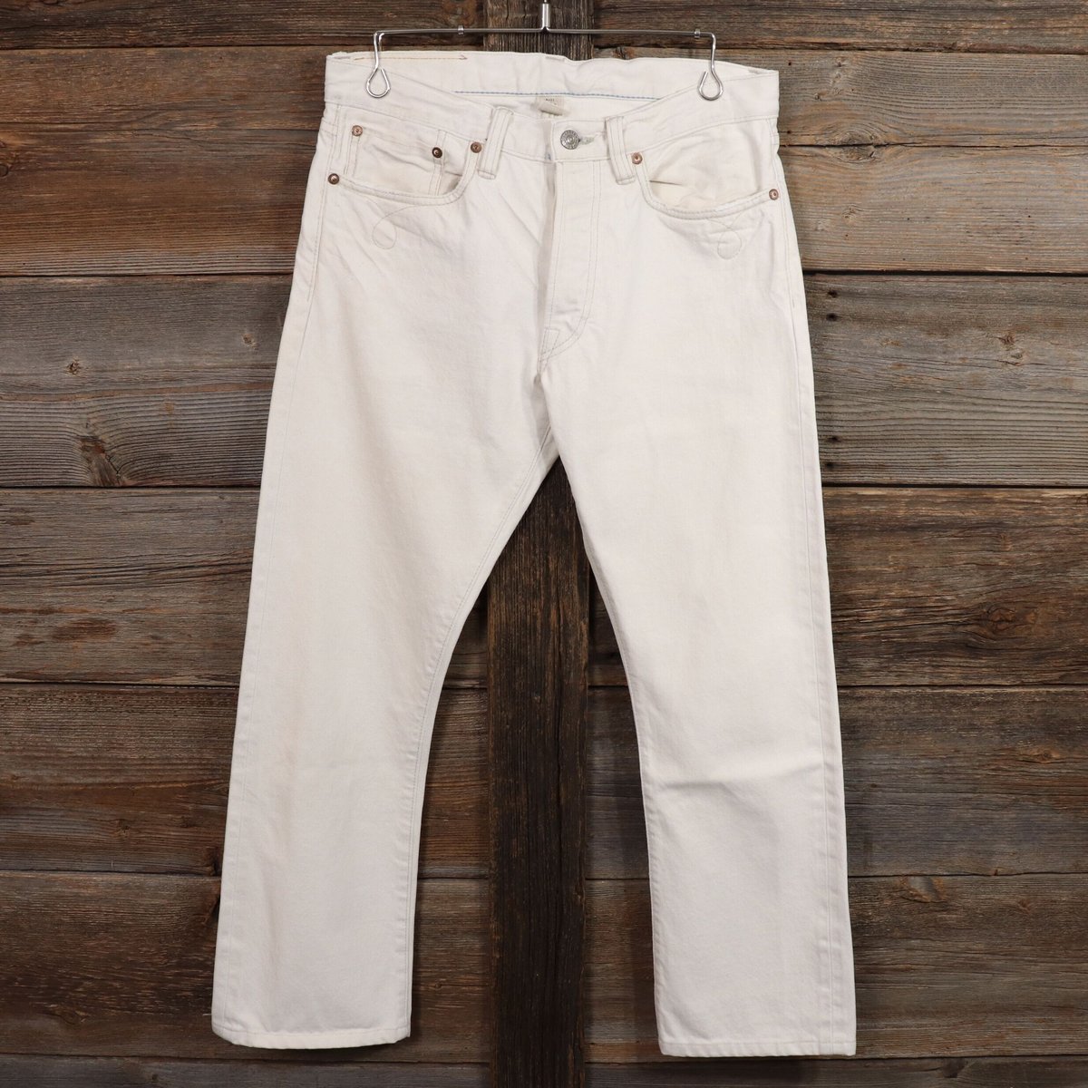 RRL RALPH LAUREN 90s USA製 ホワイトデニムパンツ ダブルアール RRL RALPH LAUREN 90s USA製 ホワイトデニムパンツ ダブルアール
