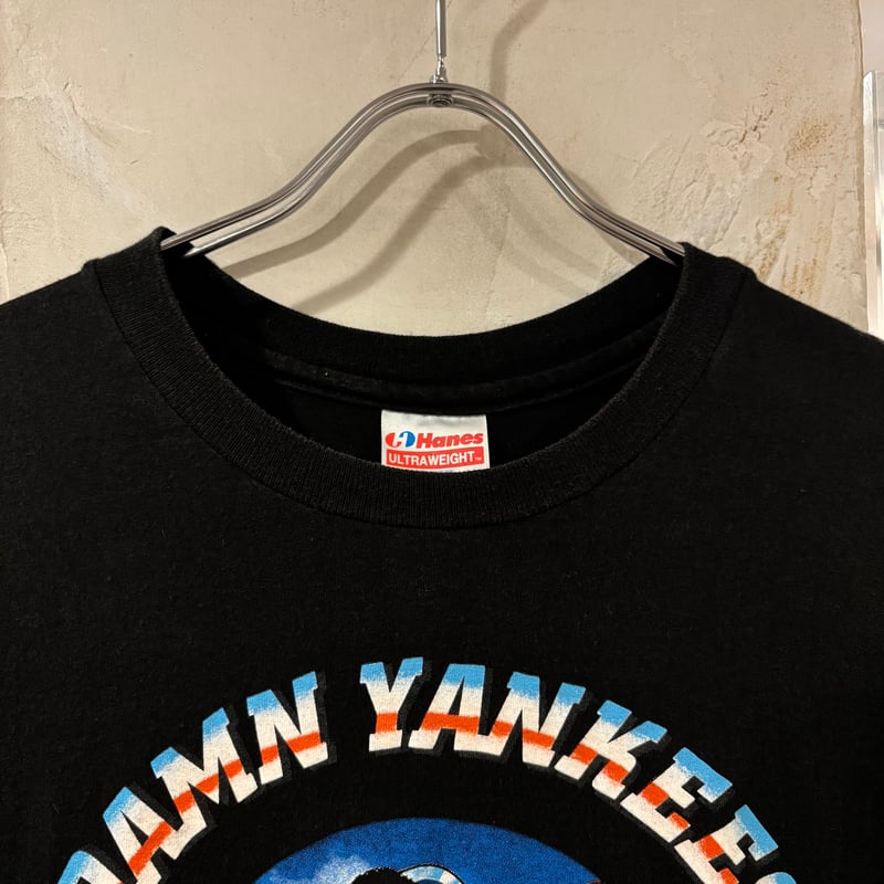 USA製 90s Yngwie Malmsteen ロンT Hanes LバンT USA製 90s Yngwie Malmsteen ロンT Hanes LバンT