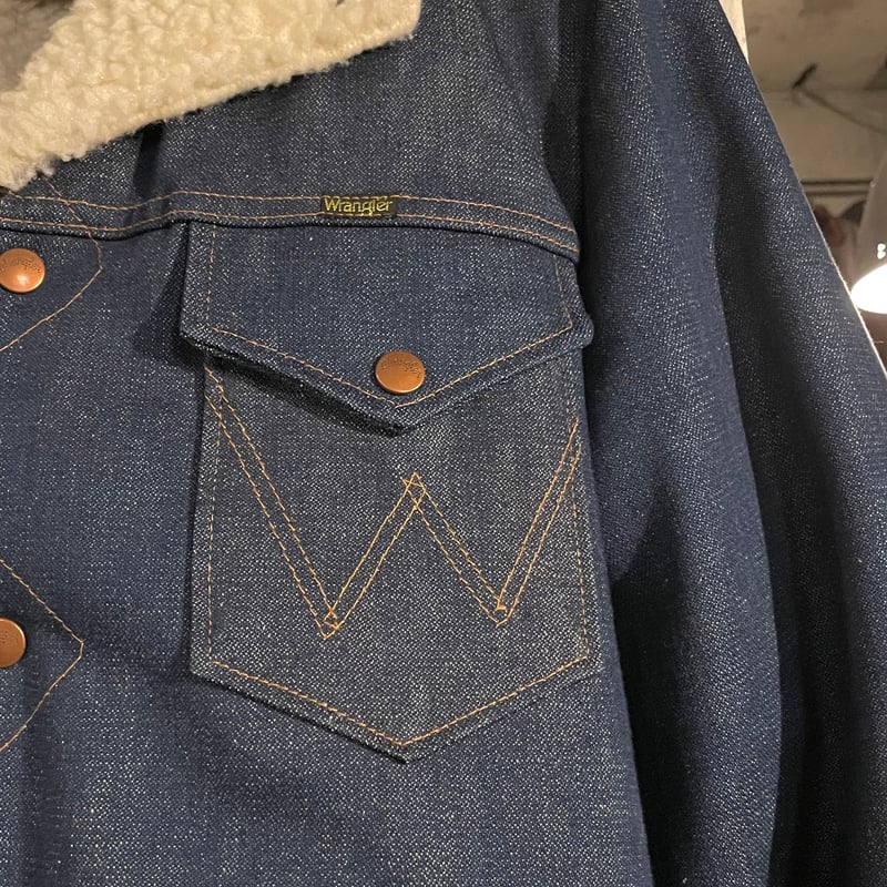 70s WRANGLER WRANGE COAT DEAD STOCK ランチコート USA製