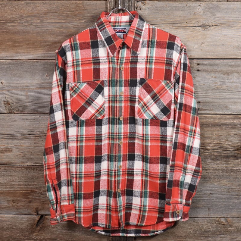 BIG MAC ネルシャツ ヴィンテージ 60s BIG MAC ヴィンテージ ネルシャツ Penneys グランジ系 雰囲気 VINT