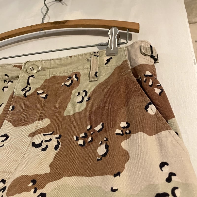 90s US ARMY 6Cデザートカモ BDUパンツ チョコチップ 1990年