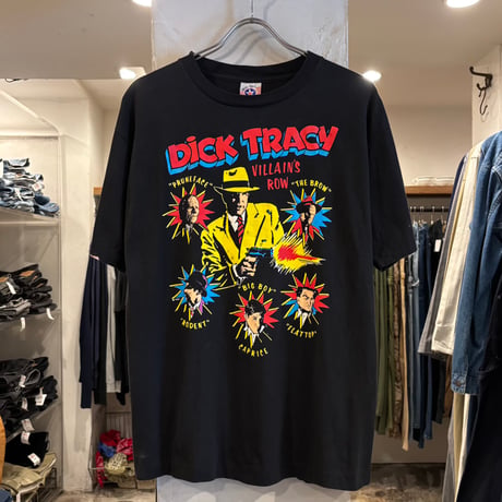 90s　Dick Tracy　S/S ムービー Tシャツ　Size L　ディックトレイシー　Villain's　Disney　雰囲気系　(S5625)