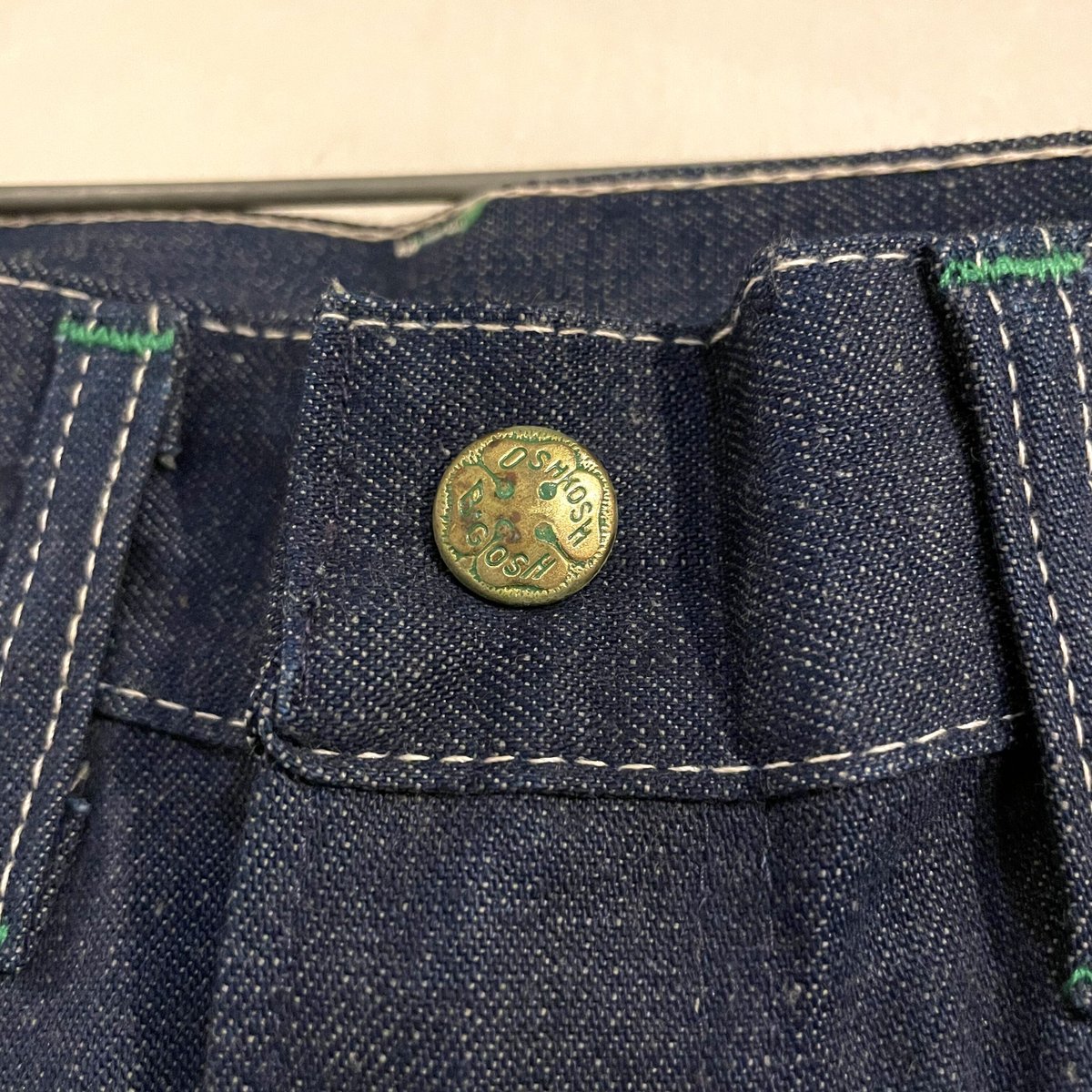 70s OSH KOSH B'GOSH デニム ペインターパンツ DEAD STOCK 29× 70s OSH KOSH B'GOSH デニム ペインターパンツ DEAD STOCK 29×