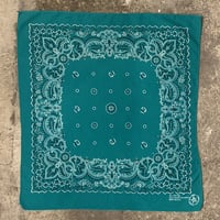 Bandana　ヴィンテージバンダナ　ホーリーグリーン　USA製　189