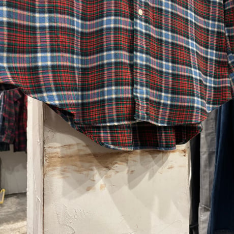 90s　Ralph Lauren　L/S ネルシャツ　BLAKE　Size L　ラルフローレン　(S5063)