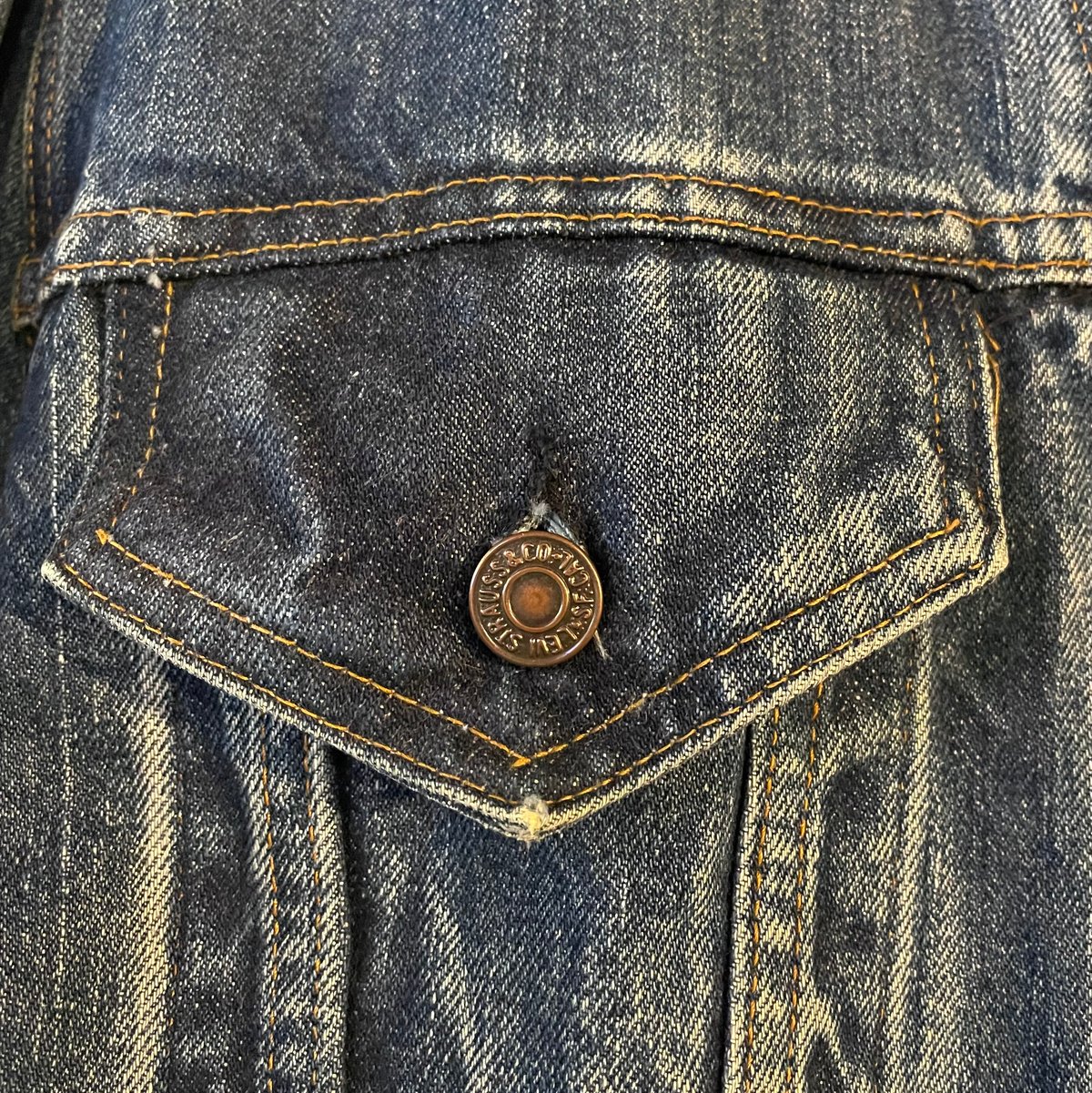 70s Levi's 70505 0217 デニムジャケット USA製 2ポケ Size 44...