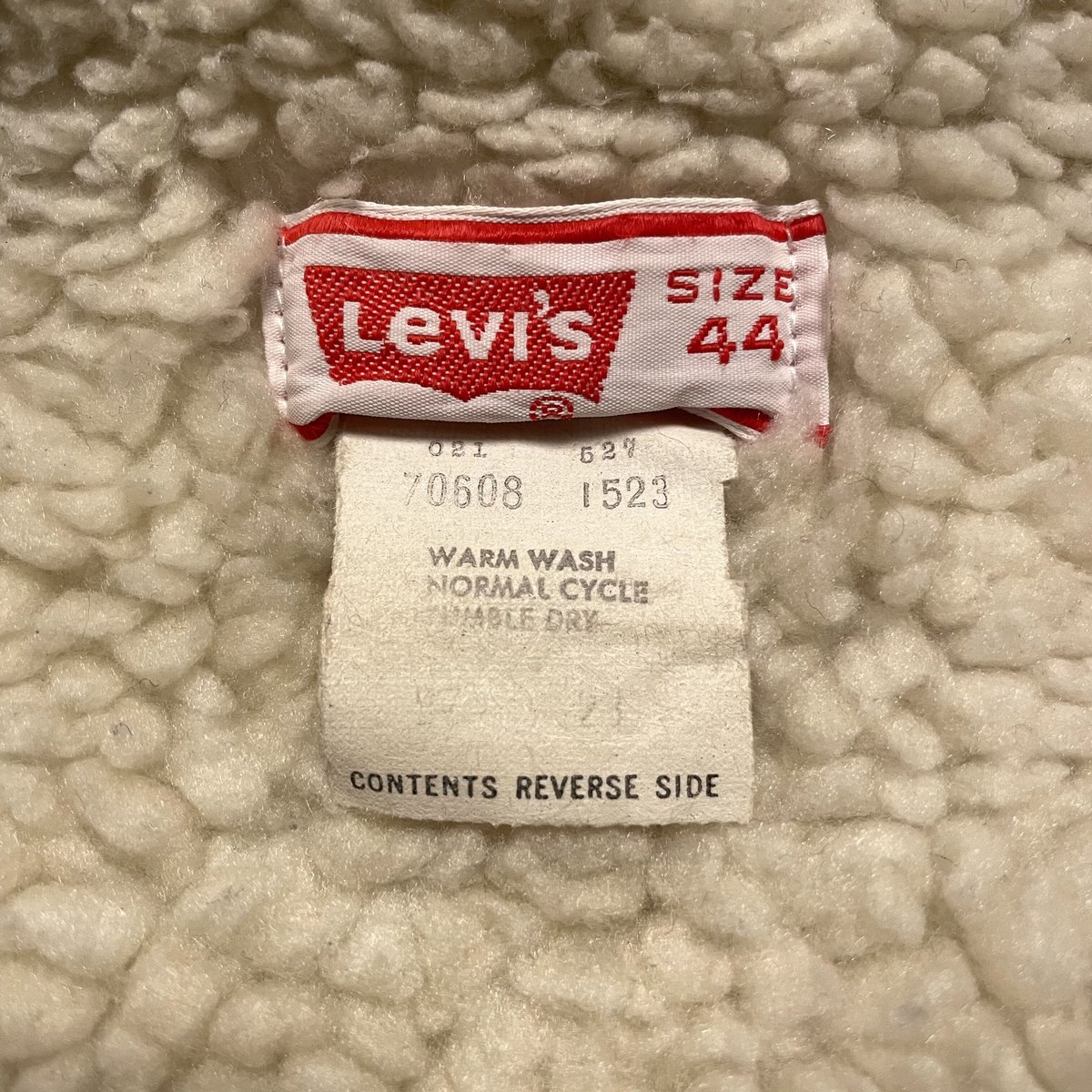 70s～ Levi's 70608-1523 コーデュロイ ボアジャケット USA製 ブラウン