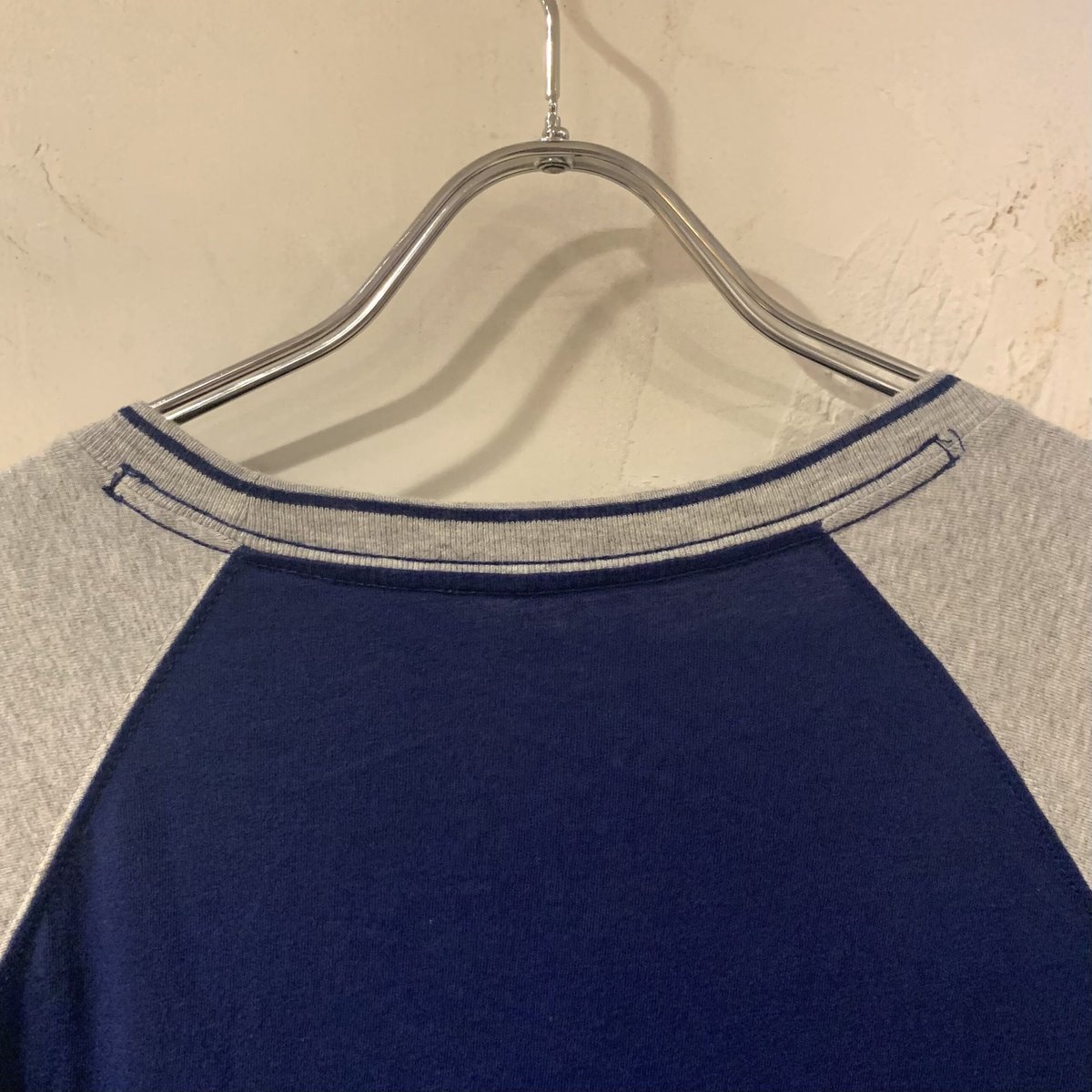 Ralph Lauren - LAUREN RALPH LAUREN ホール加工 切り替えデザイン Tシャツ POLO RALPH LAUREN ベースボールTシャツ ラグラン 切り替え
